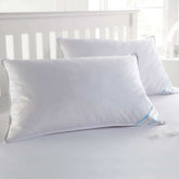2 Pack Feather Cotton Pillow Set. - Bed Bath Fashions